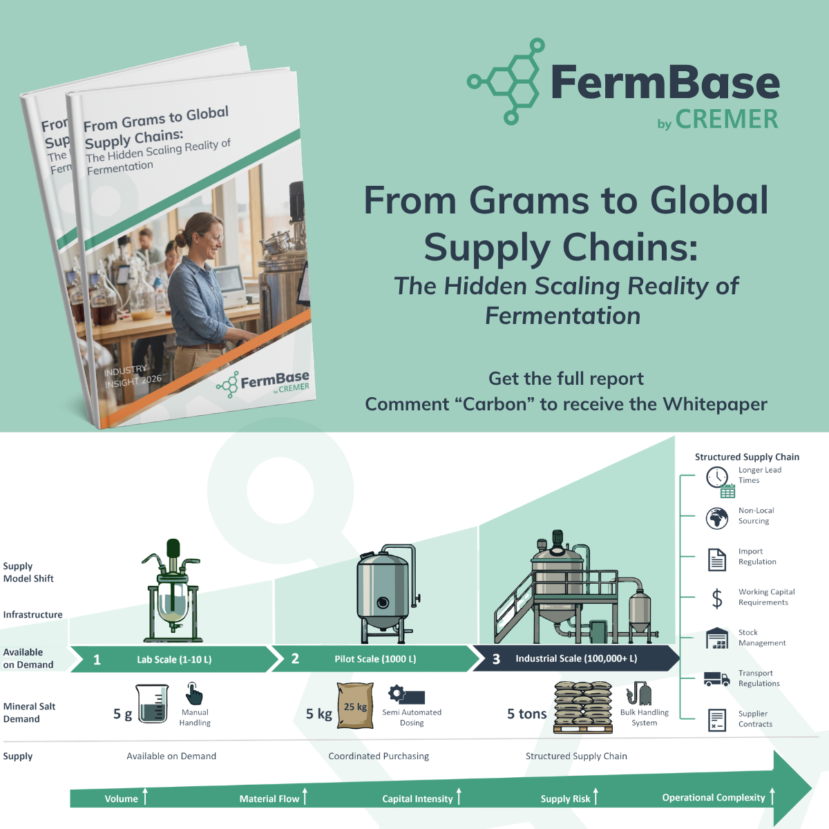From Grams to Global Supply Chains cover
